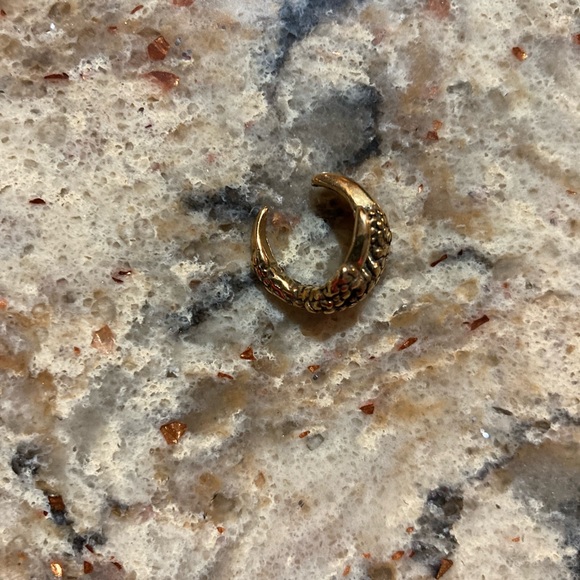 🐲🐉🎁2024 Year of the Gold Dragon Claw Ear Cuff - Picture 3 of 3